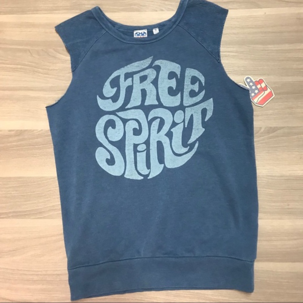 Junk Food Free Spirit Sleeveless Top NWT